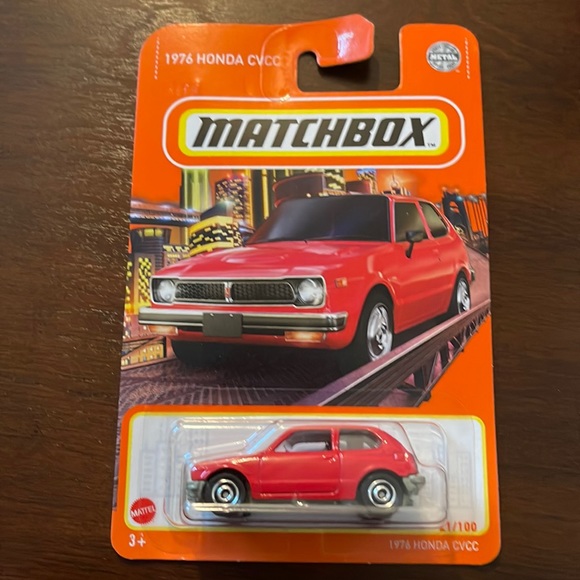 Mattel Toys Honda Civic Matchbox Car Brand New Red 2 Of 10 Poshmark
